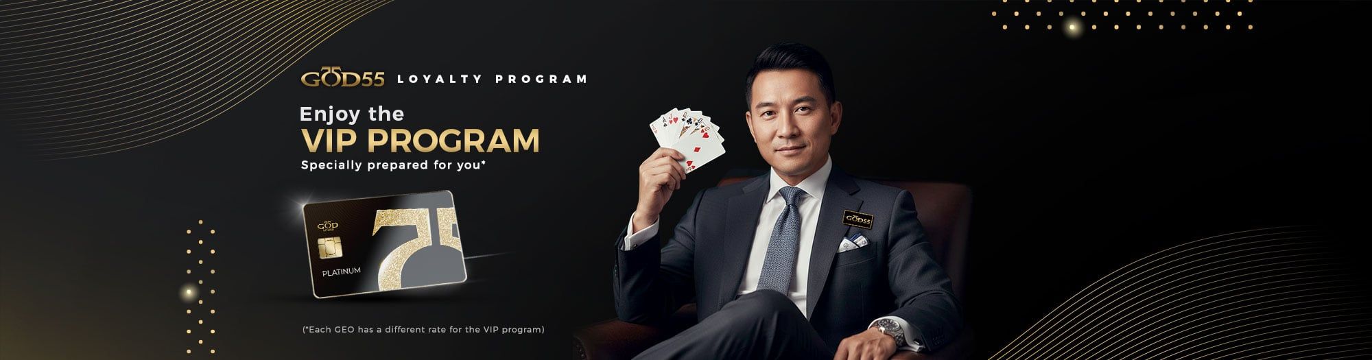 GOD55 Online Casino Promotion