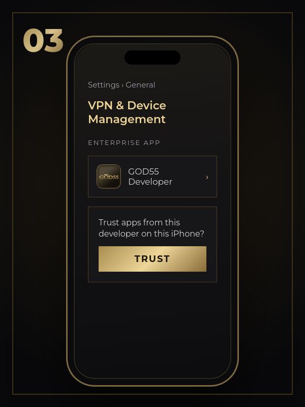iPhone settings screen